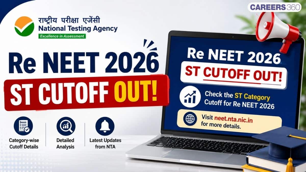 NEET 2026 Cutoff for ST Category Released: Qualifying Cut Off Marks